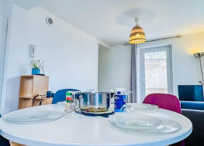 アパート Escapade A 3 Grande Terrasse Et Parking Prive